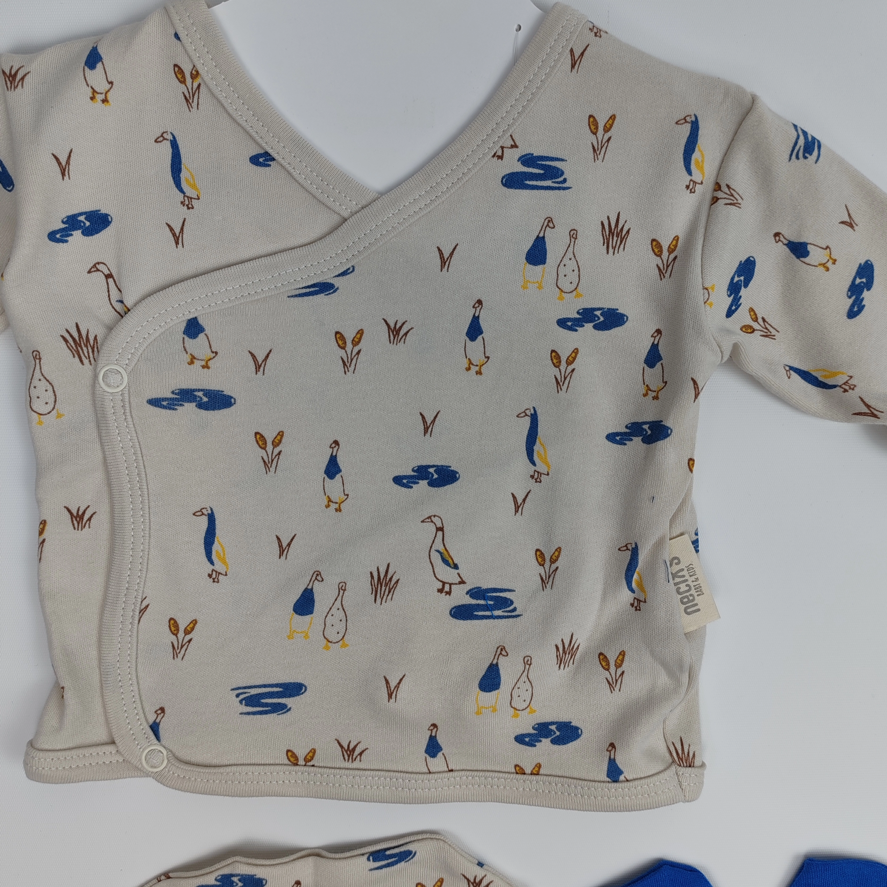 Unisex Organik Duck 5’li Hastane Çıkış Seti